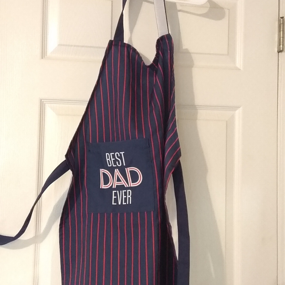 💫 Best Dad Ever Apron Excellent Condition
